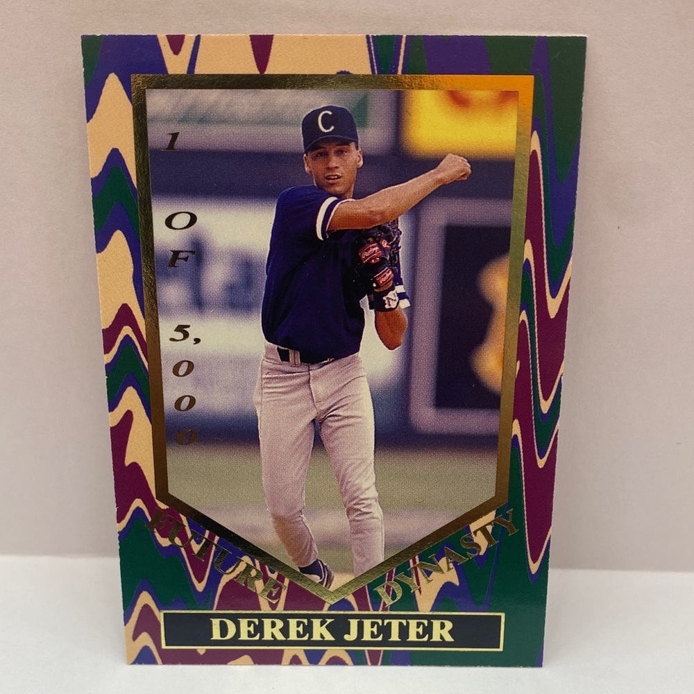 1995 Signature Rookies Future Dynasty Derek Jeter #FD3 (064)